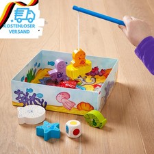 HABA Fische Angeln Meine Ersten Spiele Angelspiel Holz Lernspiel Ab 2 Jahre