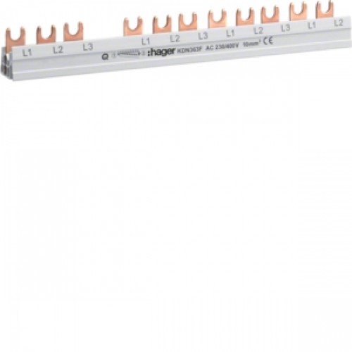 Hager kdn363f phasenschiene - kdn363f,