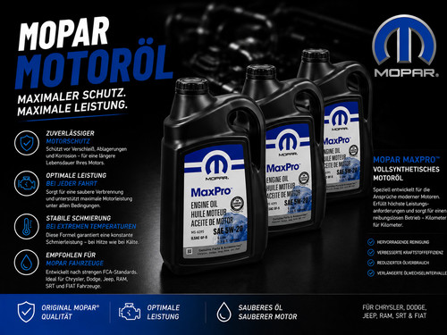 Motoroil 5w20 mopar 6395 - 5w20, (
