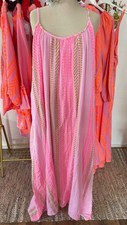 Damen musselin kleid - damen,