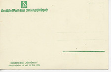 Ak Deutsche Werke Kiel Schlachtschiff Gneisenau Übergabefahrt 1938