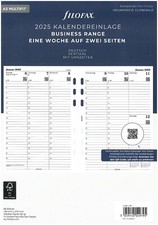 Filofax Kalendereinlage DIN A5 /1 Woche /2 Seiten deutsch 2026 Art. Nr. 26-68540