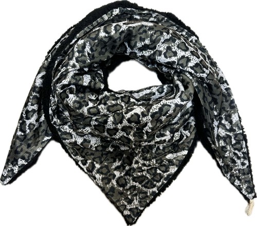 Xxl leopard teddyfell - xxl, dreieck