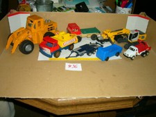 Konvolut, Sammlung Nr. 836 Modellautos u.a. Dickie, Wader Radlader, Bagger, LKW'