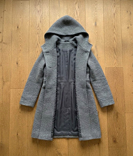 Zara damen wollmantel grau - zara,