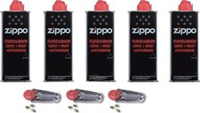 5 x ZIPPO BENZIN und 3 x 6