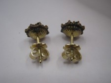 Damen-Ohrringe mit Granat in