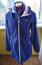 Übergangsjacke, Sportjacke von Kangaroos, blau, Kapuze, Gr. 42