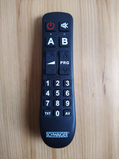 SCHWAIGER Universal-Fernbedienung UFB 1100 533 (2-in-1 Comfort Plus) für Samsung