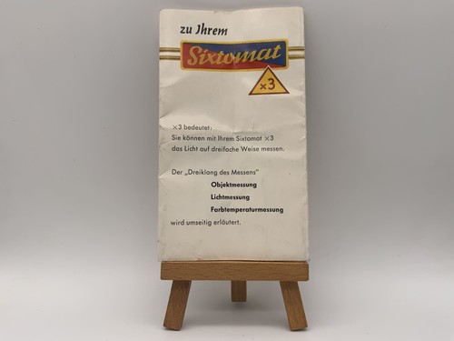 Gossen sixtomat die goldene - sixtomat,