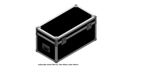 Flight case 800x400x400 - flight,