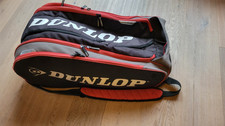Dunlop Tennis Tasche XXL  mit Schuhfach sehr groß Tennistasche