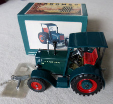 Hanomag R 40 Metall Modell lenkbar Vorwärtsgänge Antrieb Federwerk Original OVP