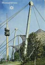 AK München Olympiapark Olympiaturm 1972