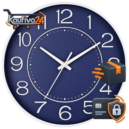 Funk wanduhr geräuschlos - wanduhr,