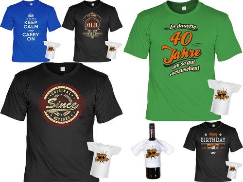 Geschenkset shirt zum - t-shirt,