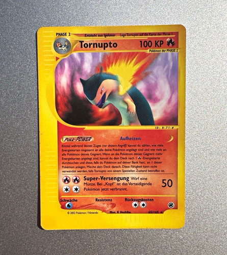 Pokémon tcg tornupto - tcg, 65/165