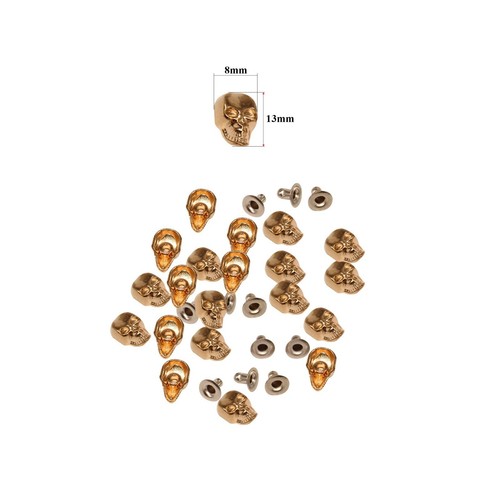 Totenkopf spike nieten mit - spike,