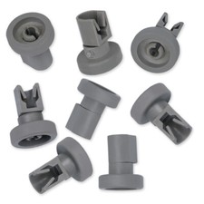 8 Korbrollen passend für Geschirrspüler Oberkorb oben AEG Favorit Spülmaschine