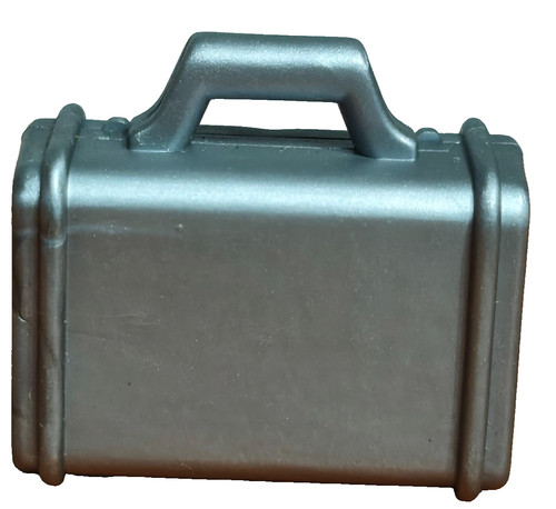 Playmobil koffer grau silber - grau,