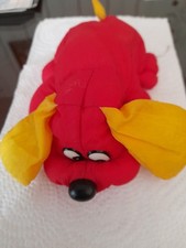 euro play Hund Vintage Knautschhund  Ballon Seide Ca.14 Cm.