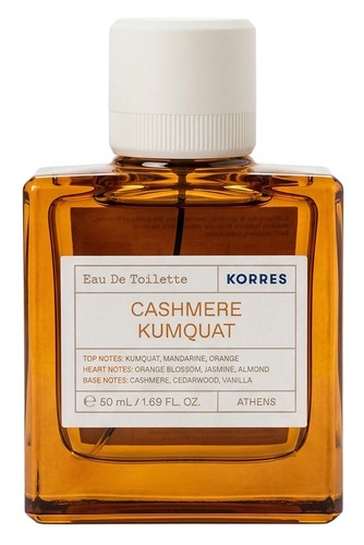 Korres cashmere kumquat eau - kumquat,