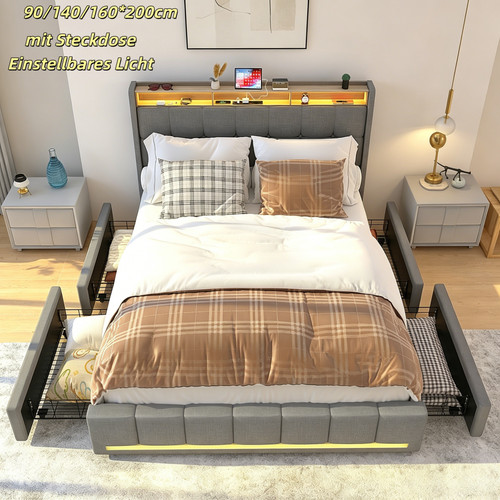 Polsterbett doppelbett - polsterbett,