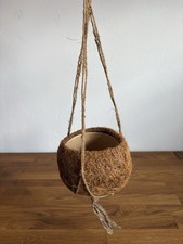 Hängetopf Kokosnussschale Blumentopf zum aufhängen Hängekorb