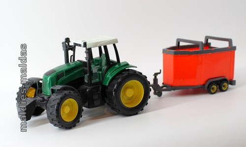 Traktor mit anhänger 42 - traktor, ca.
