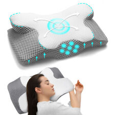 Memory Foam Kopfkissen Schlafkissen Nackenkissen Orthopädisch Nackenstützkissen