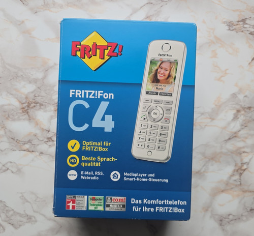 Fritz fon weiß inkl akku - c4,