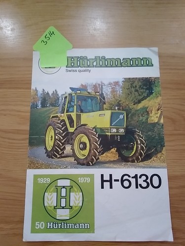 Hurlimann traktor 6130 - h,