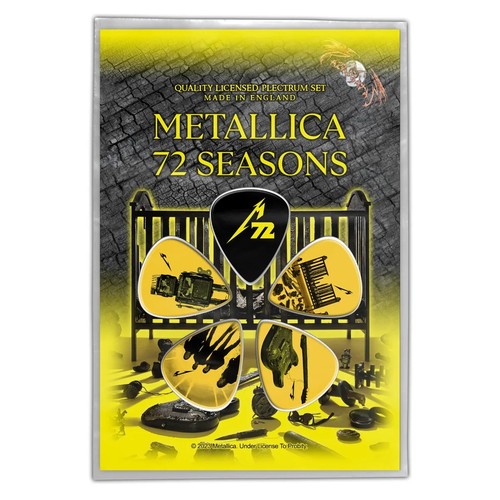 Metallica plektrumset guitar - metallica,