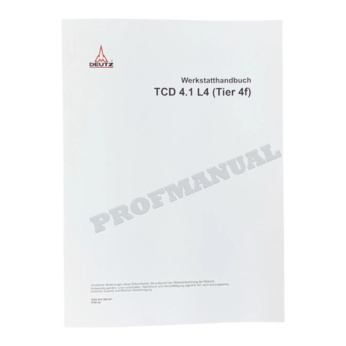 Deutz tcd tier - 4.1, für