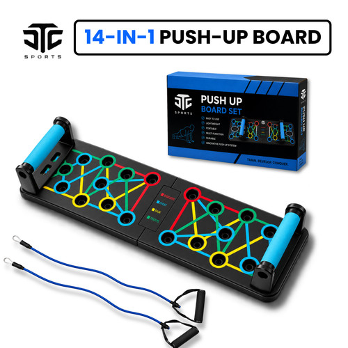 Push board in - push, up
