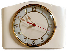 DDR - Küchenuhr Vintage 1958 - restauriert - Quarz - lautlos