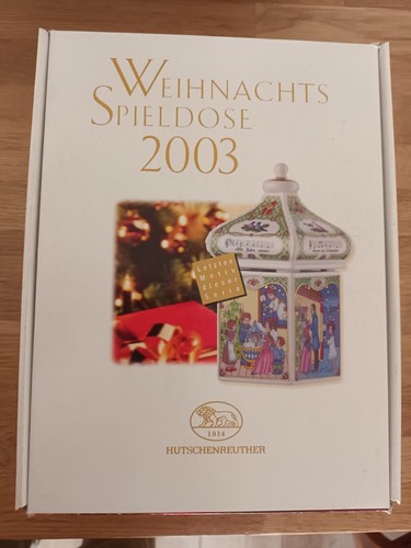 Hutschenreuther spieluhr 2003 - hutschenreuther,