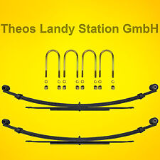 2x verstärkte HD Blattfeder  Fiat Ducato 280 290,  C25,  Peugeot J5 + 4 Briden