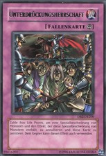 YuGiOh Unterdrückungsherrschaft DB2-DE200 Rare Poor unl.
