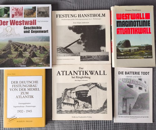 Westwall konvulut 6 bücher - westwall,