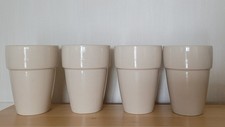 4 Ikea  Becher  Beige