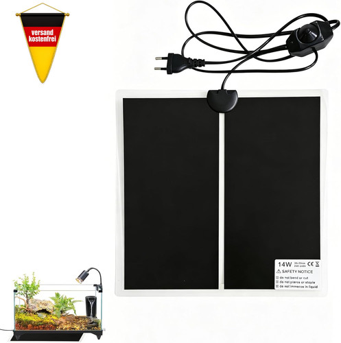 Terrarium heizmatte 14w für - terrarium,