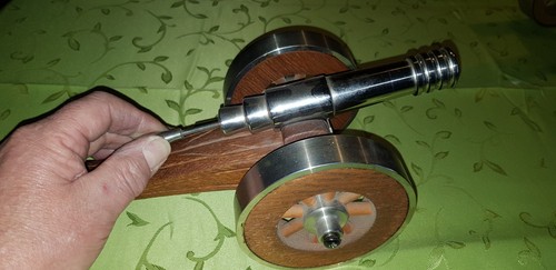Modellkanone massiv v2a - modellkanone,