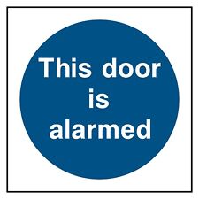 Diese Tür ist alarmiert