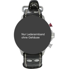 Junkers Pilotenband Fliegerband Lederband 22 mm Eurofighter Dornschließe Nieten