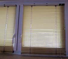 Aluminium Jalousie Alu Jalousette Rollo Fensterjalousie  HxB ca. 76x64cm gelb