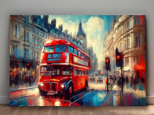 Roter doppeldeckerbus - roter,