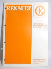 Renault Werkstatthandbuch Autoradio Radiosat 4000