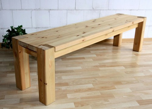Massivholz sitzbank 160cm - sitzbank,
