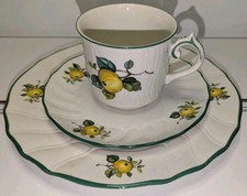 Villeroy & Boch Jamaica Kaffeetasse mit Untertasse Und Kuchenteller, 